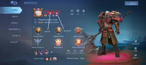 Mobile Legends ID Checker — Verify Your Nickname & Region | REDX Game